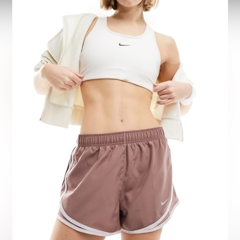 Nike Tempo Brief Lined Dri Fit Running Women’s Shorts in Mauve Size Small